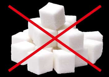 白砂糖不使用