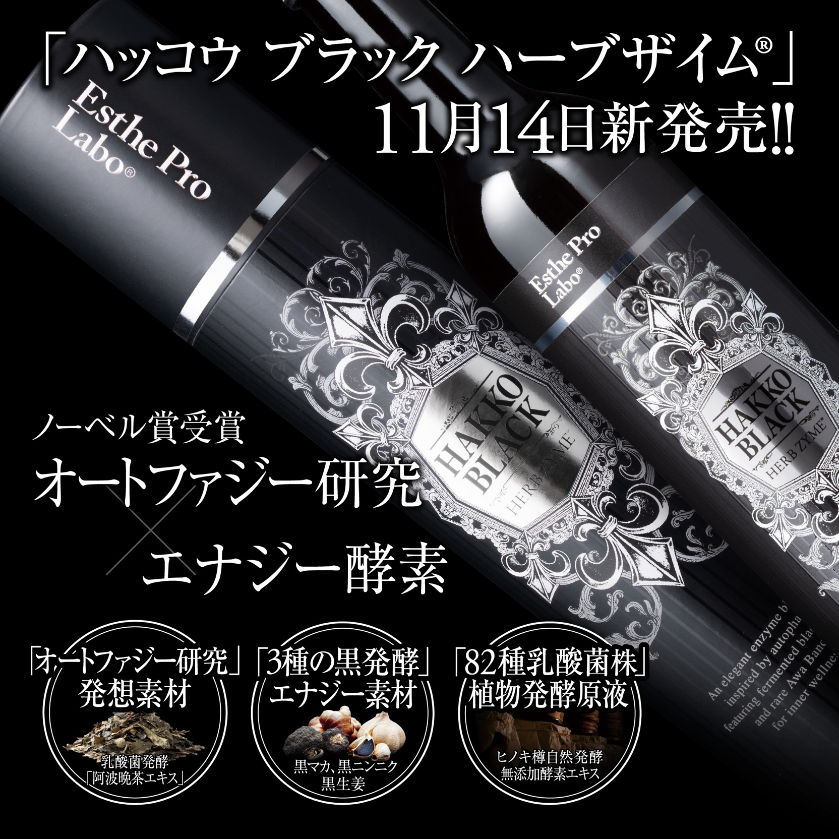 ハッコウブラック